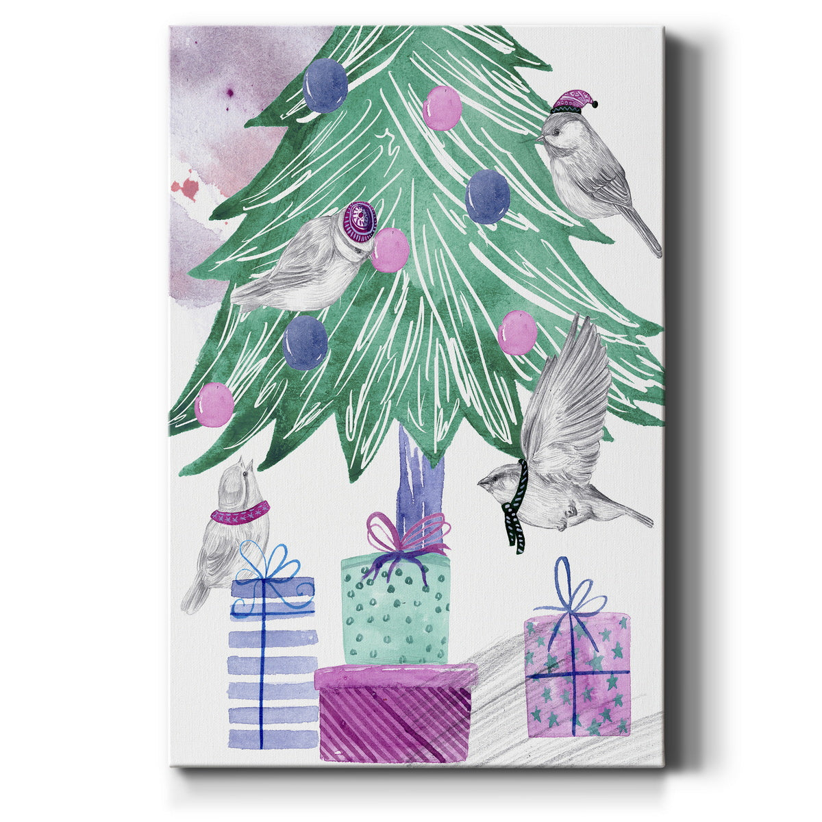 December Tree II - Canvas Art Print