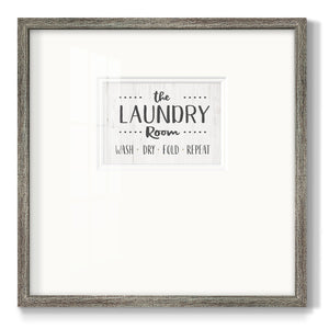 The Laundry Room Premium Framed Print Double Matboard