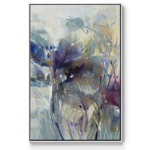 Meadow Saffron I - Framed Premium Gallery Wrapped Canvas L Frame - Ready to Hang