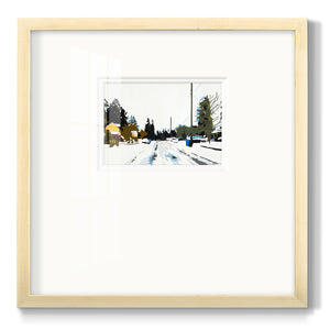 Winterhood Premium Framed Print Double Matboard