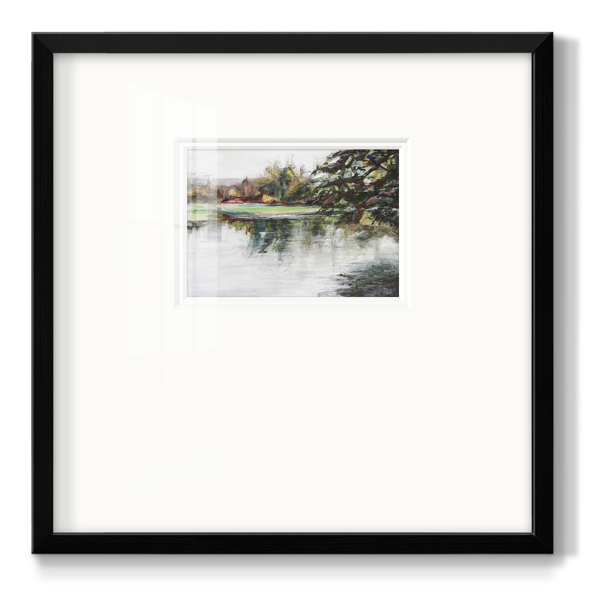 Upon Reflection Premium Framed Print Double Matboard