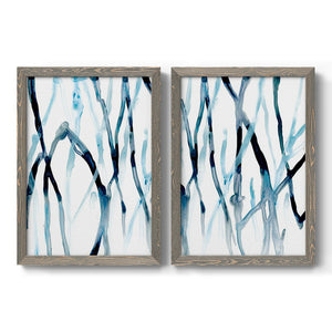 Runnel I - Barnwood Framed Canvas Set