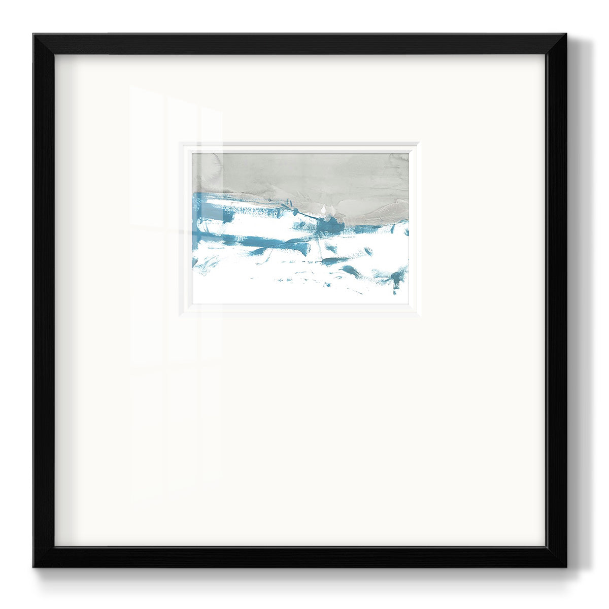 Meta Land II Premium Framed Print Double Matboard