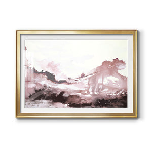 Pink Scenery - Modern Framed Art Print