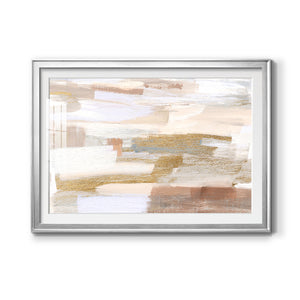 Gold Quartz II - Modern Framed Art Print