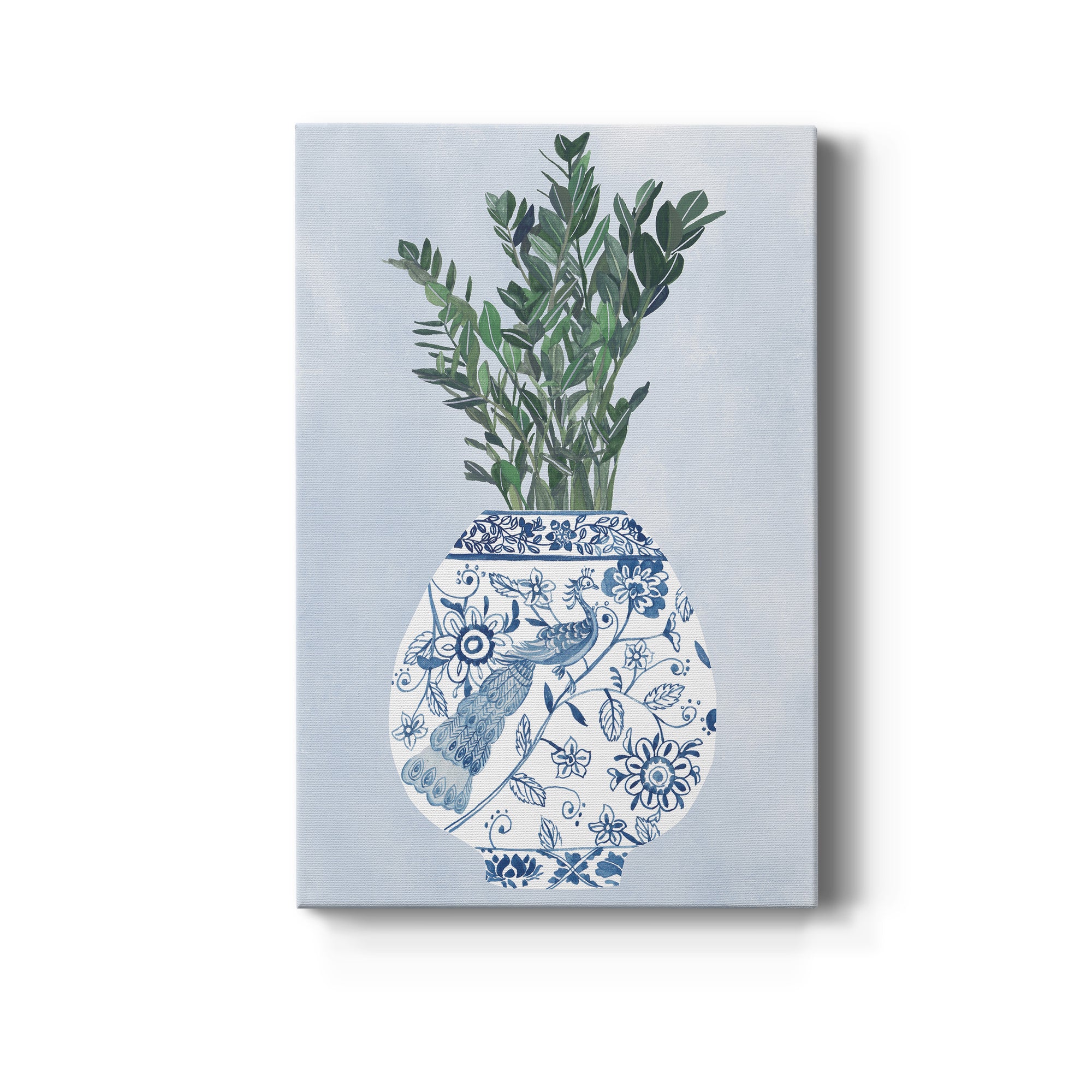 Moonlight Vase I Premium Gallery Wrapped Canvas - Ready to Hang