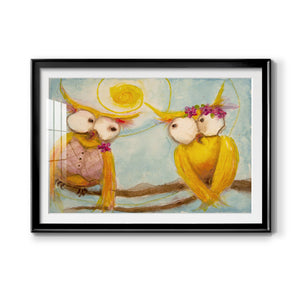 Hoos Branch for Two - Modern Framed Art Print