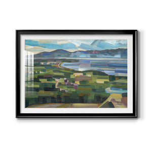 View From Goose Park - Modern Framed Art Print