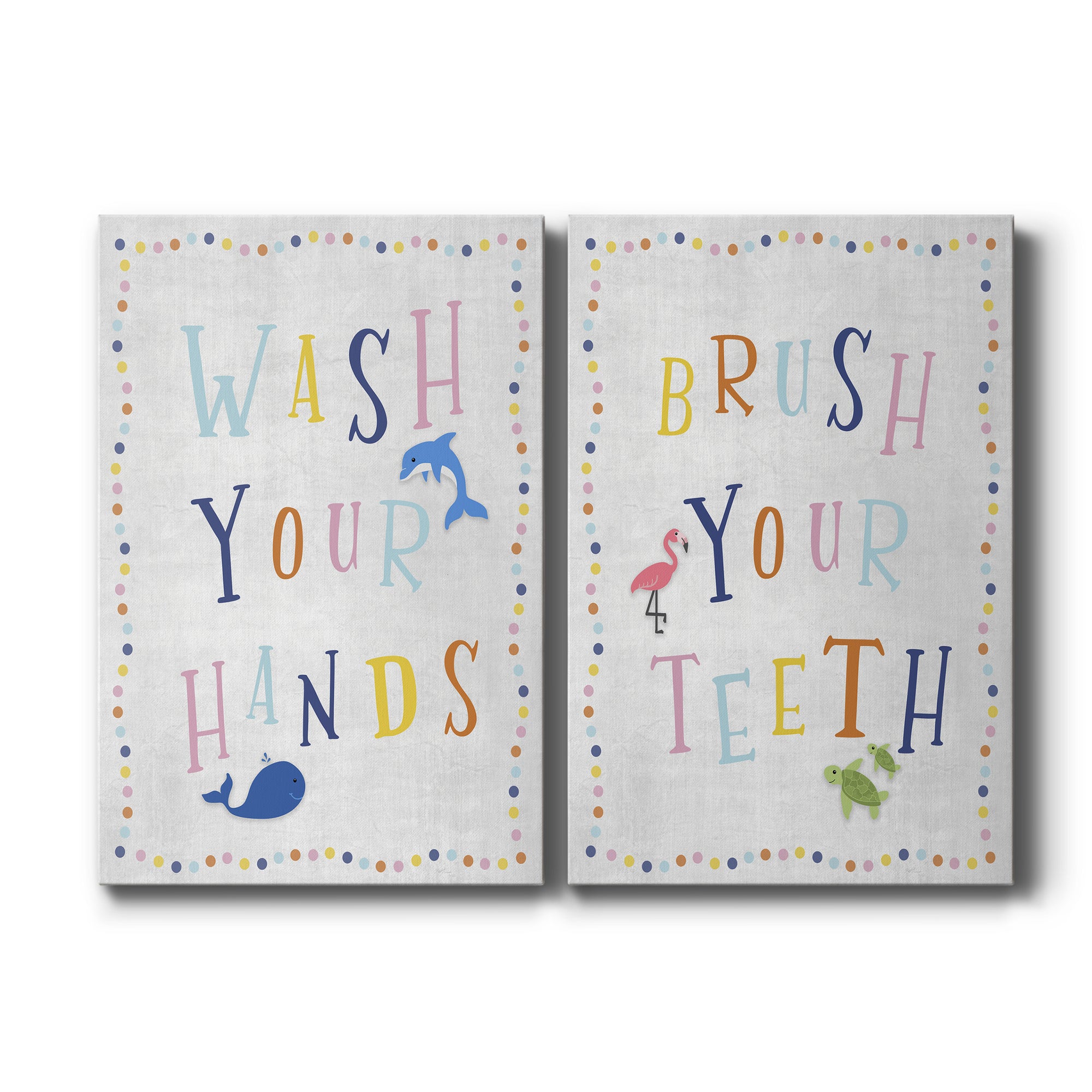 Wash Your Hands Premium Gallery Wrapped Canvas - Ready to Hang
