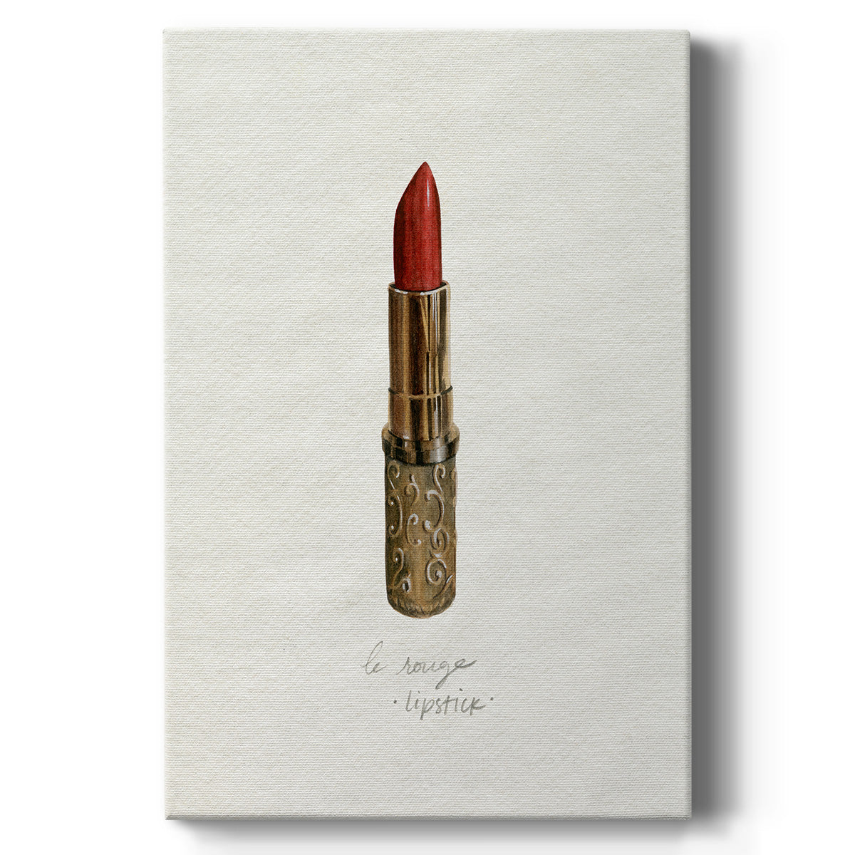 Gilded Toiletries III - Canvas Art Print