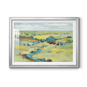 Idyll Sweep - Modern Framed Art Print