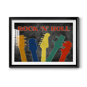 Rock and Roll - Modern Framed Art Print
