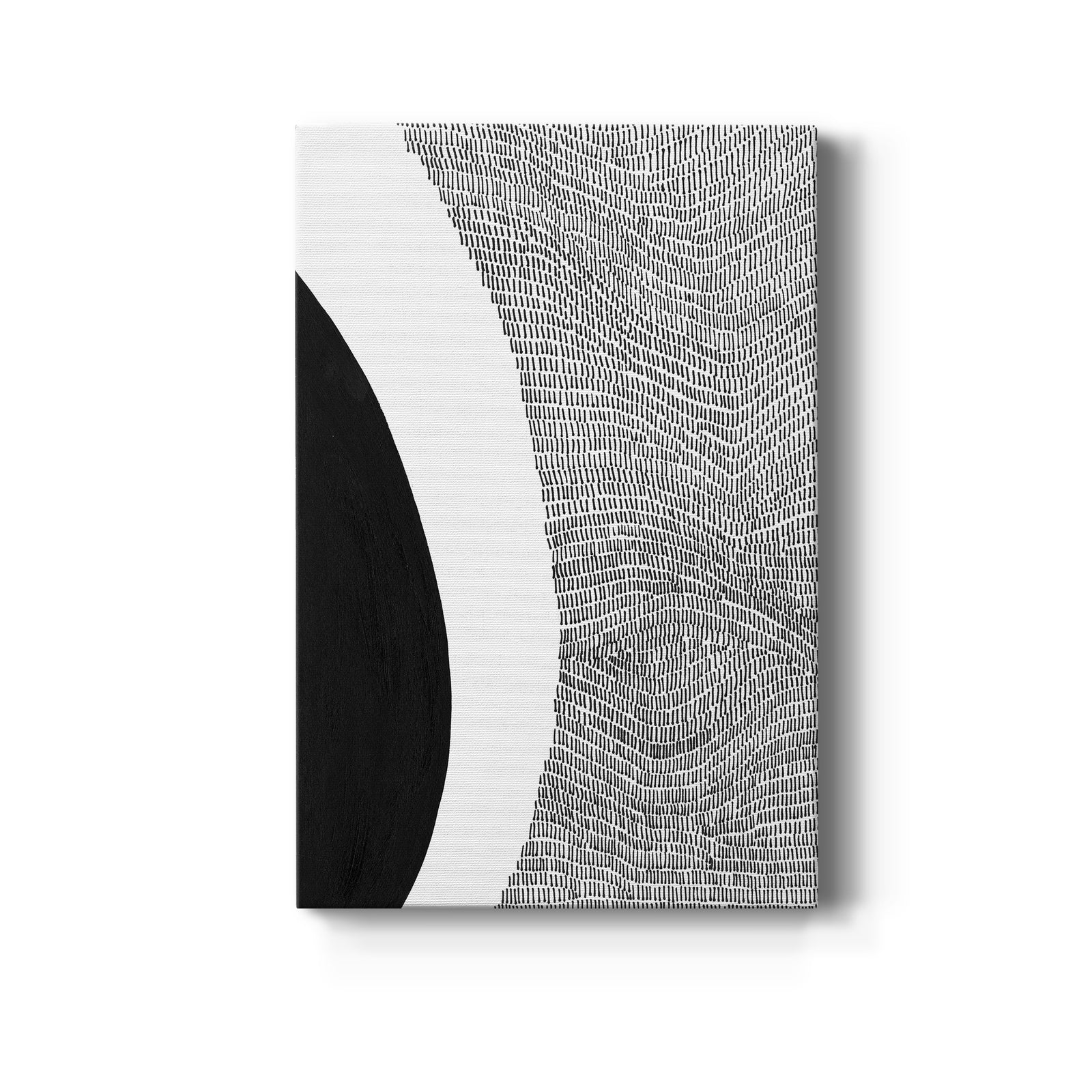 Black & White Abstract II - Canvas Art Print