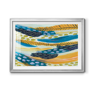Feathery III - Modern Framed Art Print
