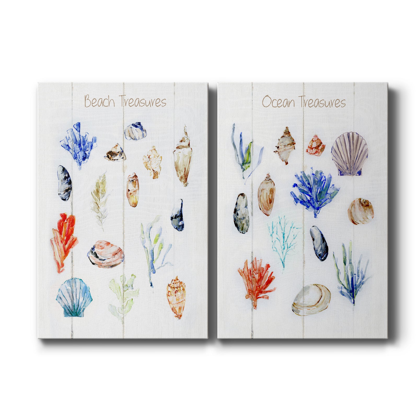 Beach Treasures - Canvas Art Set