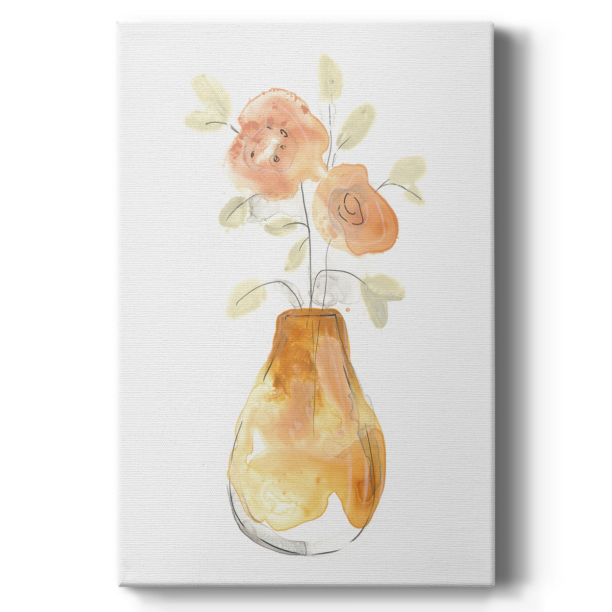 Blossom Pop Study II - Canvas Art Print