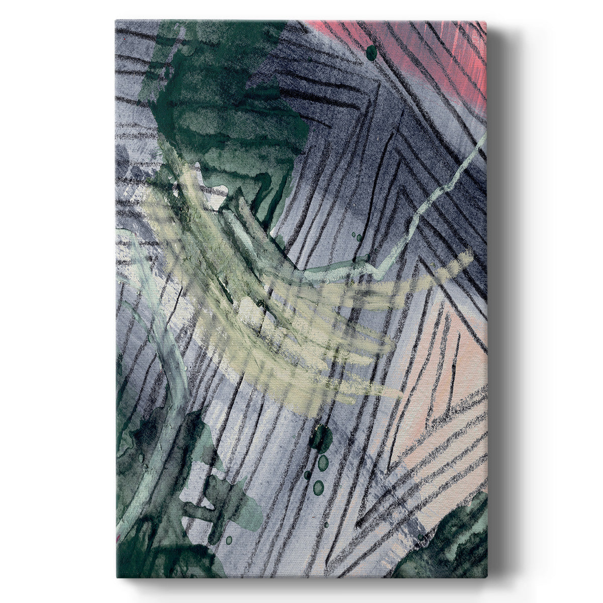 Angled Spaces III - Canvas Art Print