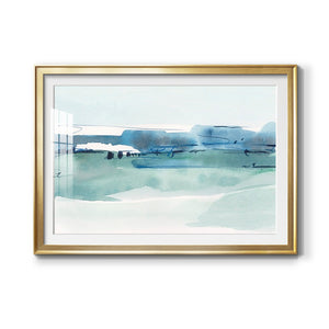 Ultramarine Vista I - Modern Framed Art Print