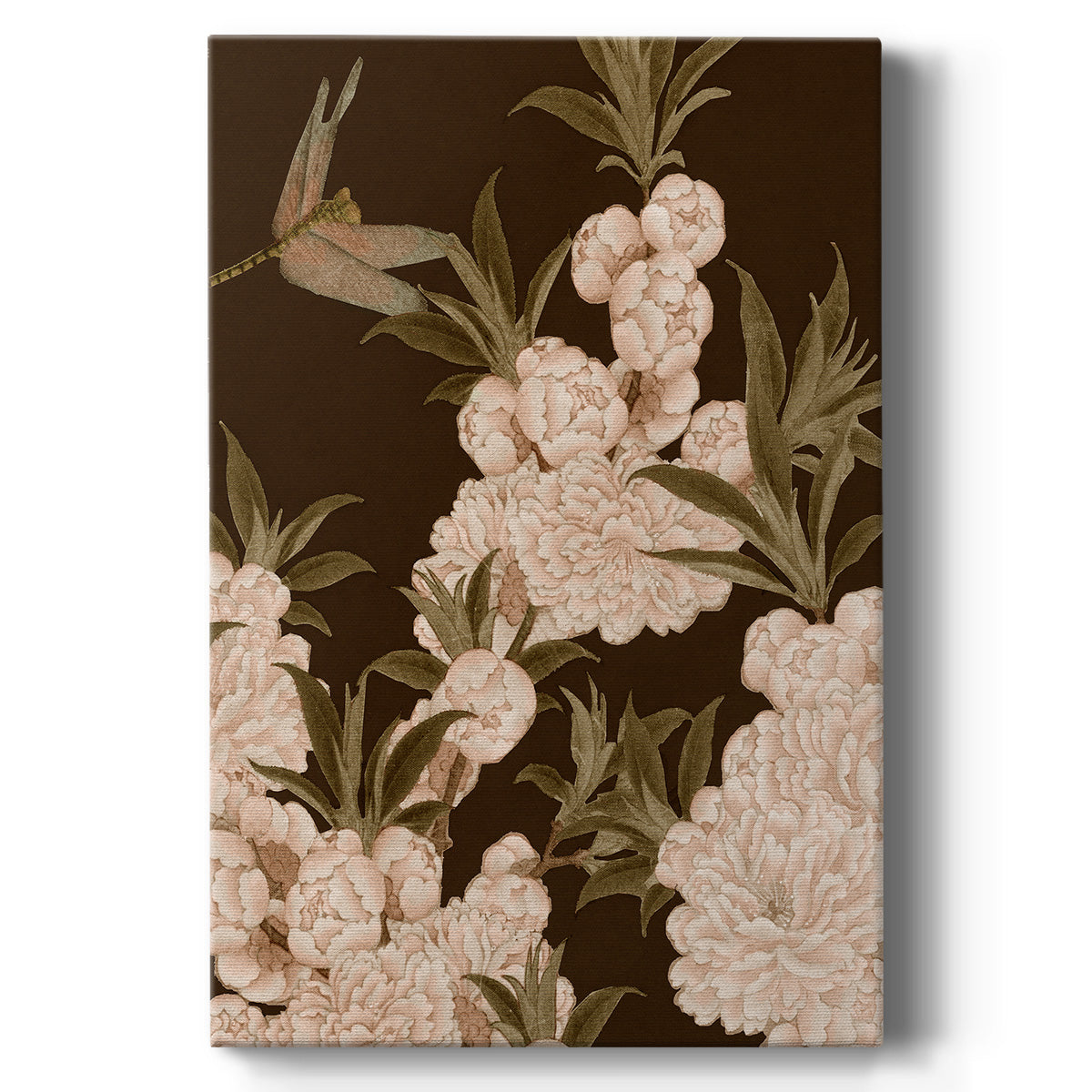 Asian Brocade III - Canvas Art Print