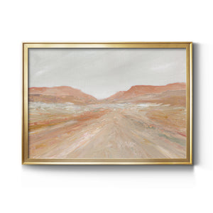 Road To Sedona - Modern Framed Canvas Print