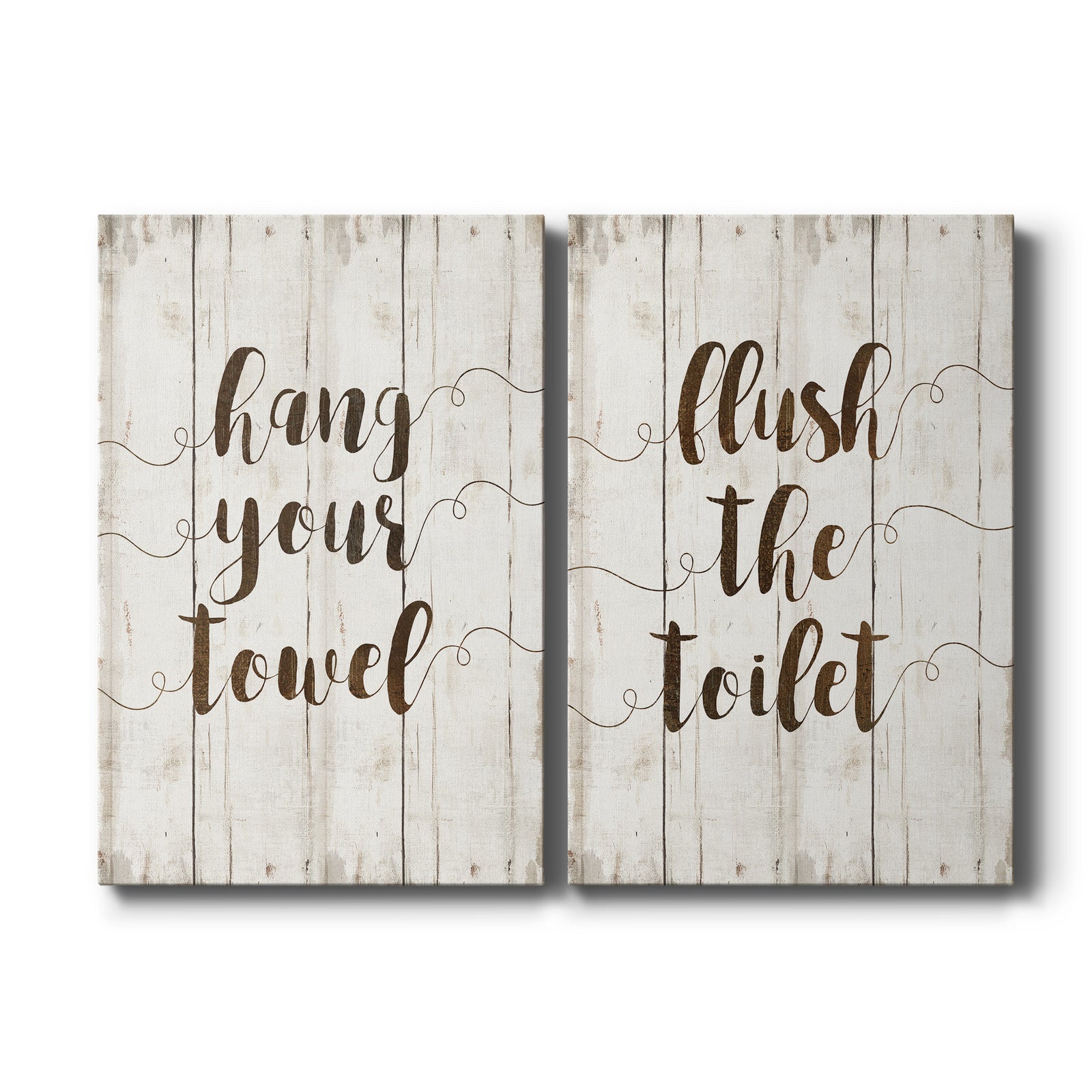 Hang Your Towel - Canvas Art Set