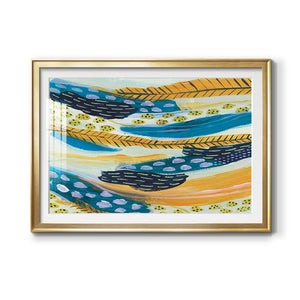 Feathery III - Modern Framed Art Print