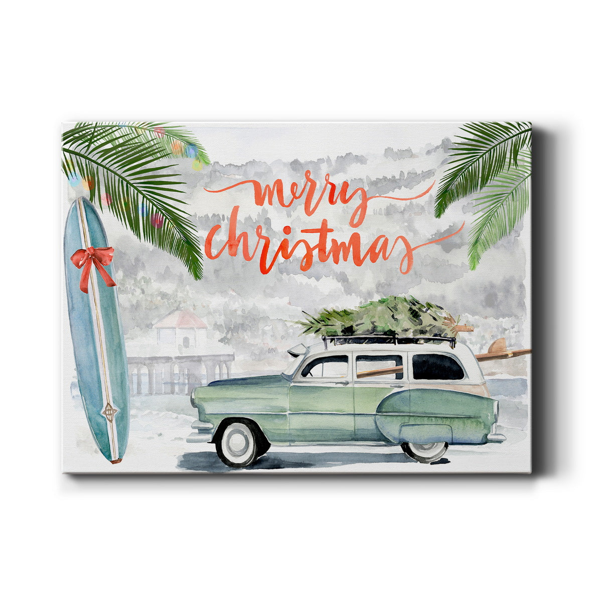 So Cali Christmas - Premium Gallery Wrapped Canvas  - Ready to Hang