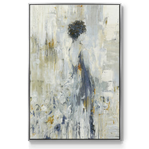 Fond Reflections - Framed Premium Gallery Wrapped Canvas L Frame - Ready to Hang