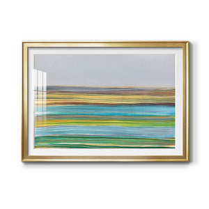 Parallel Striae I - Modern Framed Art Print