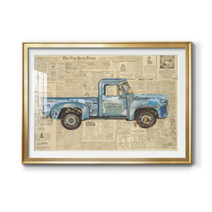 George's '53 Ford - Modern Framed Art Print