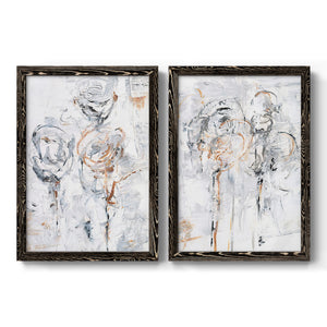 Spring Wildflowers I - Premium Framed Canvas 2 Piece Set - Ready to Hang