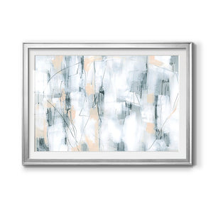 Stone Hatchmarks I - Modern Framed Art Print