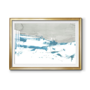 Meta Land II - Modern Framed Art Print
