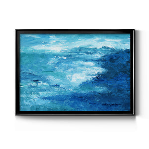 Crashing Waves II Premium Classic Framed Canvas - Ready to Hang