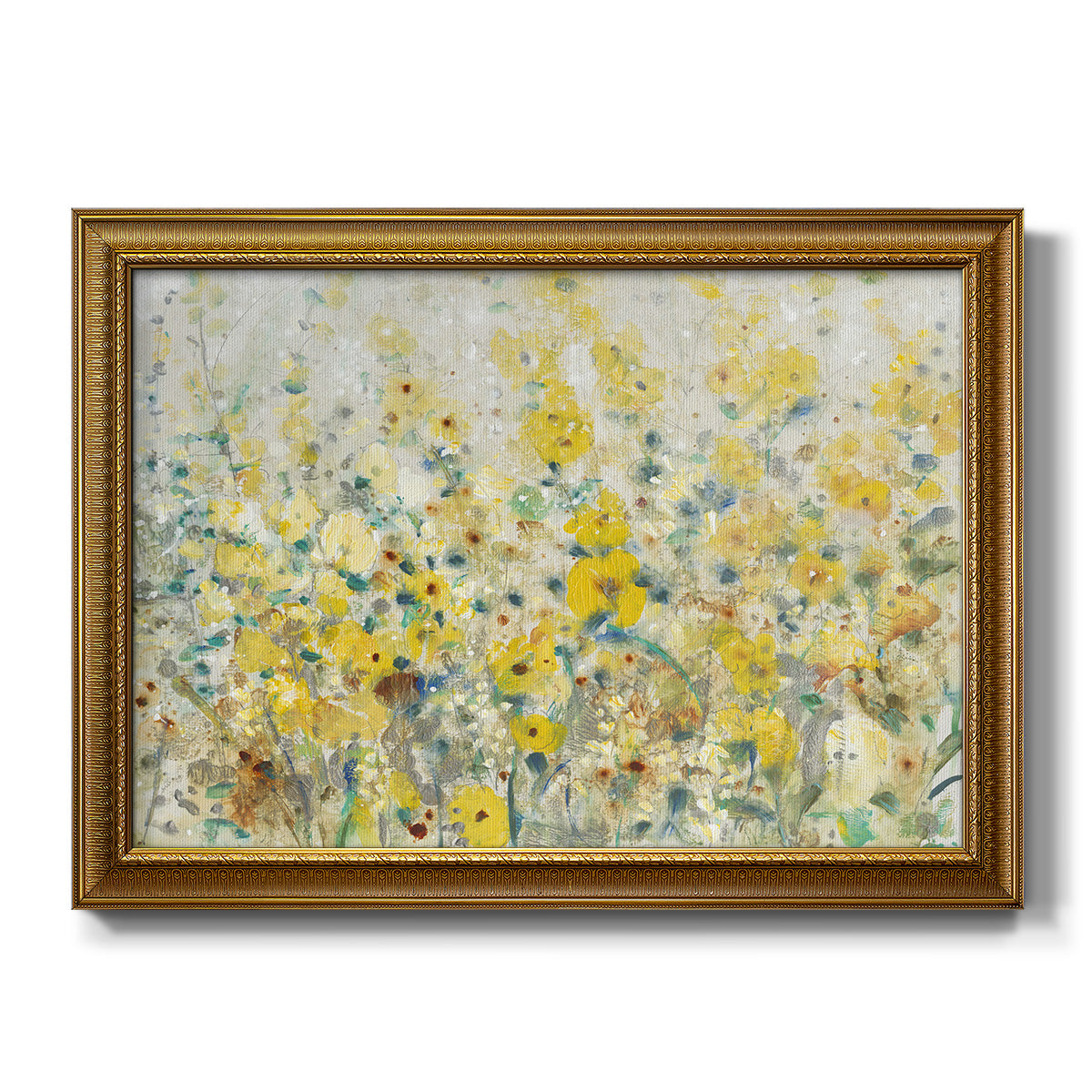 Cheerful Garden II - Ornate Framed Canvas Print