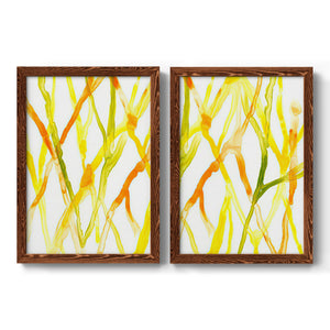 Runnel III - Barnwood Framed Canvas Set