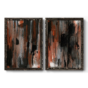 Loft Pastel VII - Barnwood Framed Canvas Set