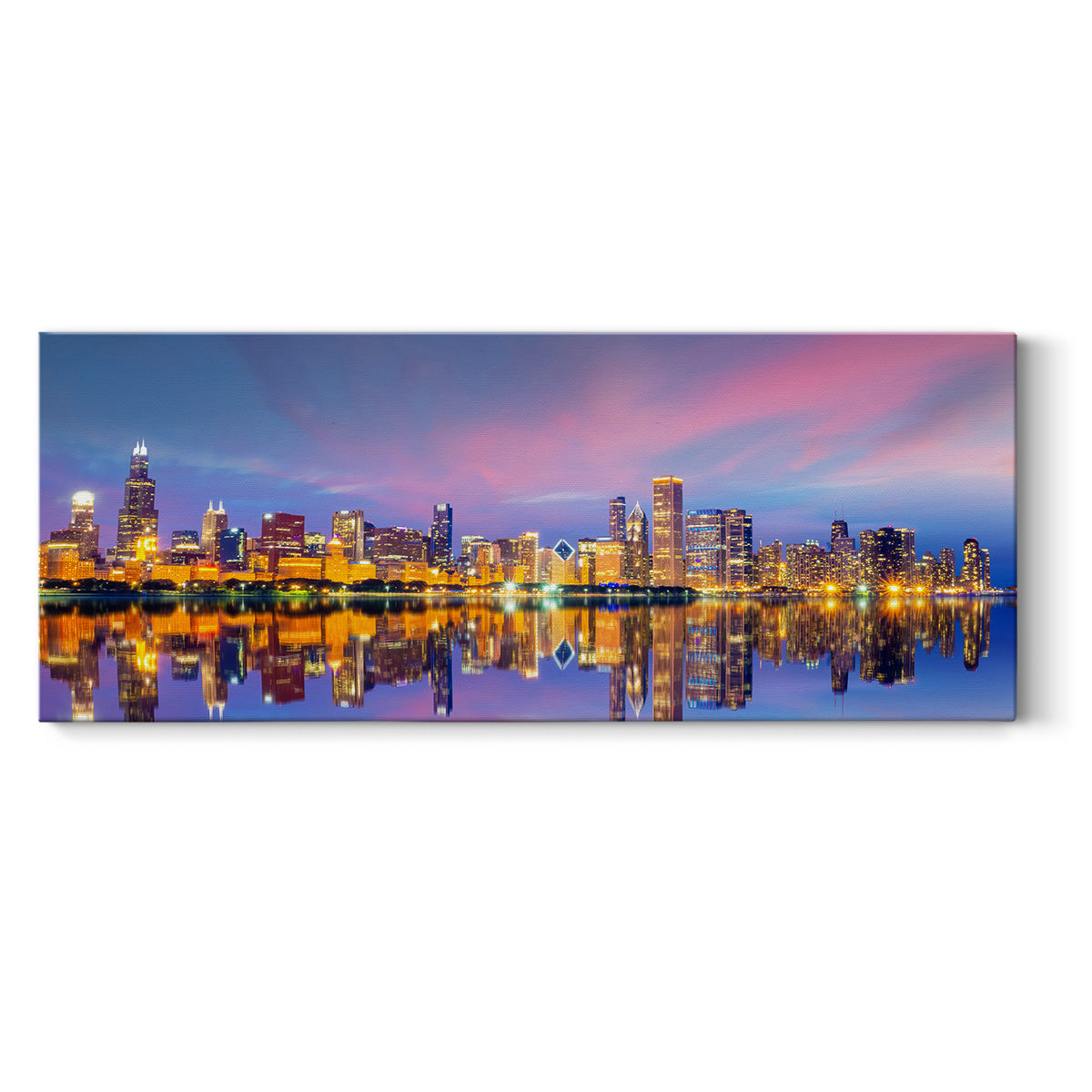 Chicago Skyline VI - Gallery Wrapped Canvas