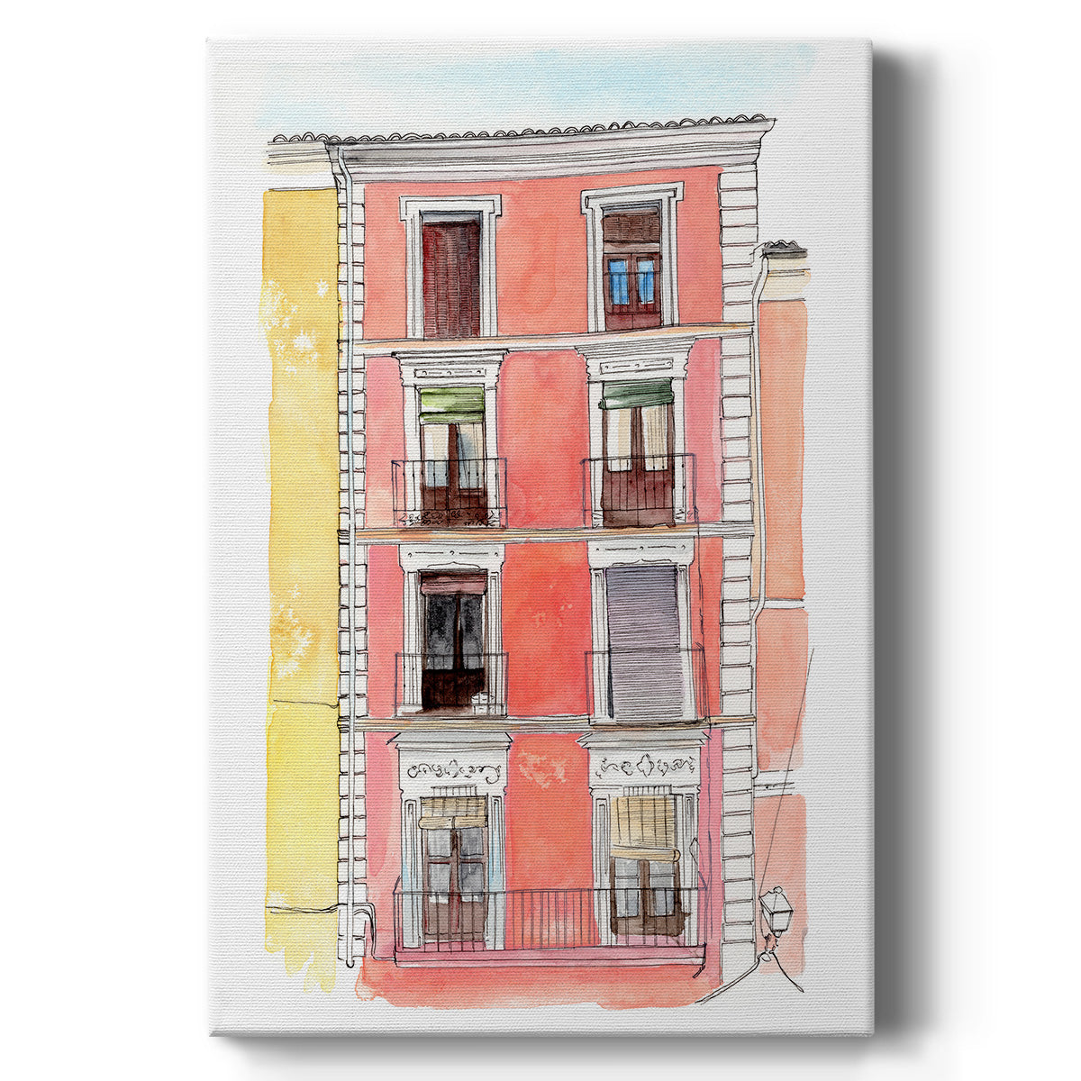 Settling In I - Canvas Art Print