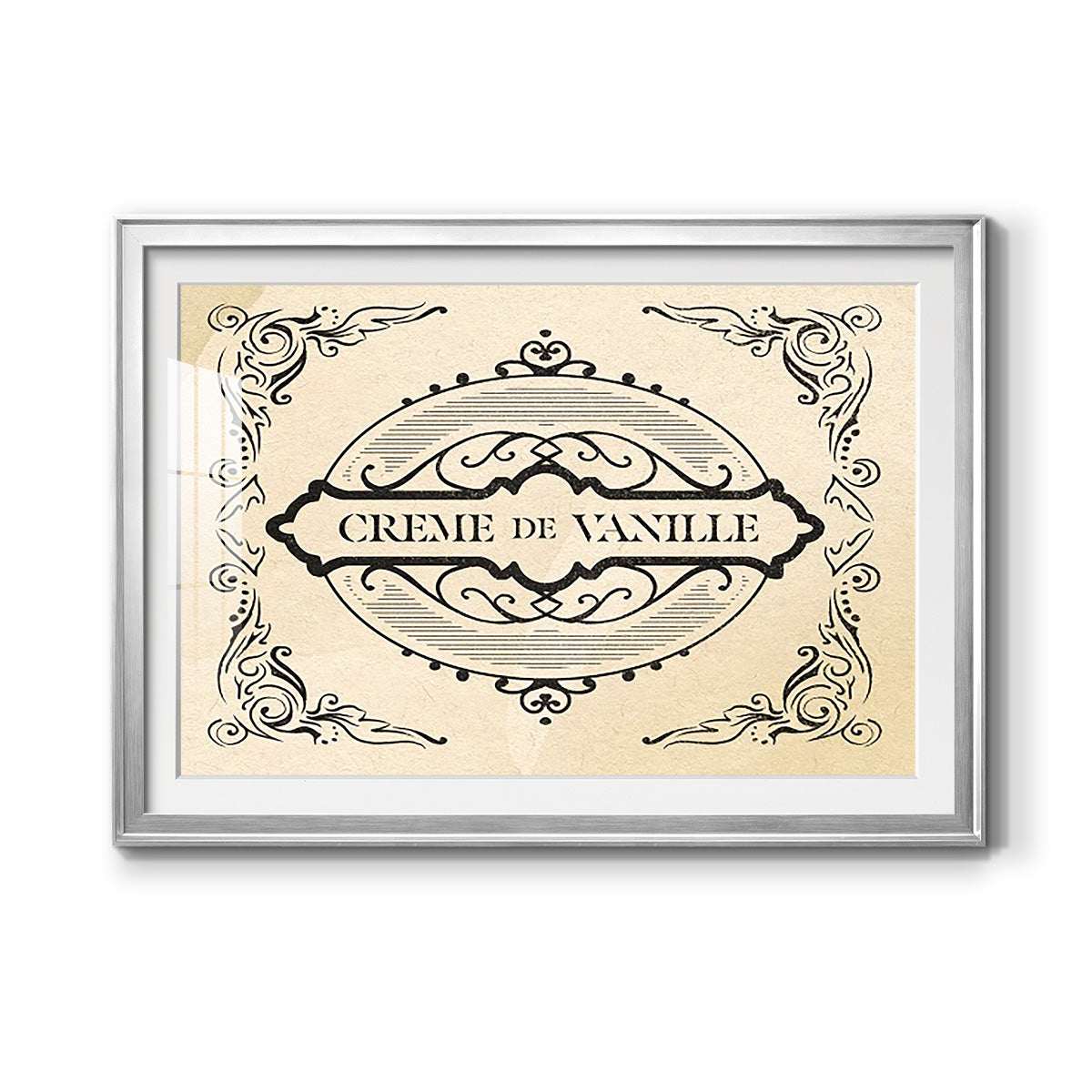 Antique French Label II Premium Framed Print - Ready to Hang