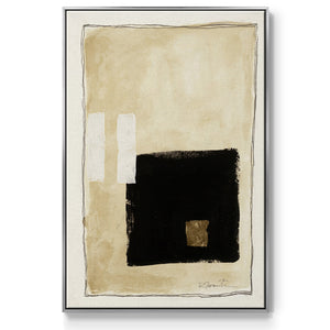 Inner Musing I - Framed Premium Gallery Wrapped Canvas L Frame - Ready to Hang