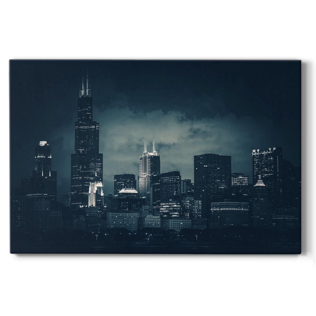 Gotham Chicago - Canvas Art Print