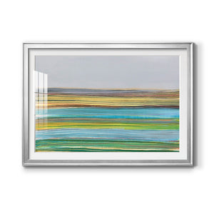 Parallel Striae I - Modern Framed Art Print