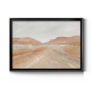Road To Sedona - Modern Framed Canvas Print