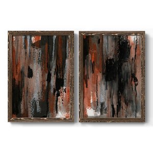 Loft Pastel VII - Barnwood Framed Canvas Set