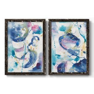Fiesta I - Barnwood Framed Canvas Set