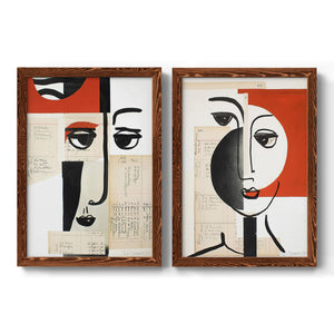Faces of A Century III - Barnwood Framed Canvas Set