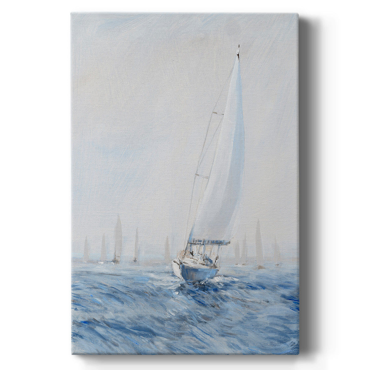 Sailing Upwind I - Canvas Art Print