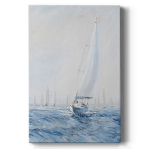 Sailing Upwind I - Canvas Art Print