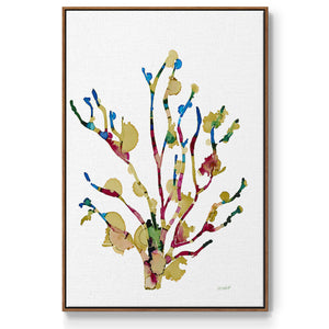 Sea Coral III - Framed Premium Gallery Wrapped Canvas L Frame - Ready to Hang